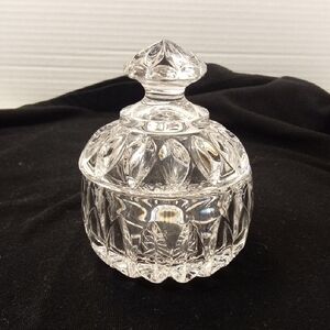 Althea Vintage Gorham Clear Crystal Sugar Bowl